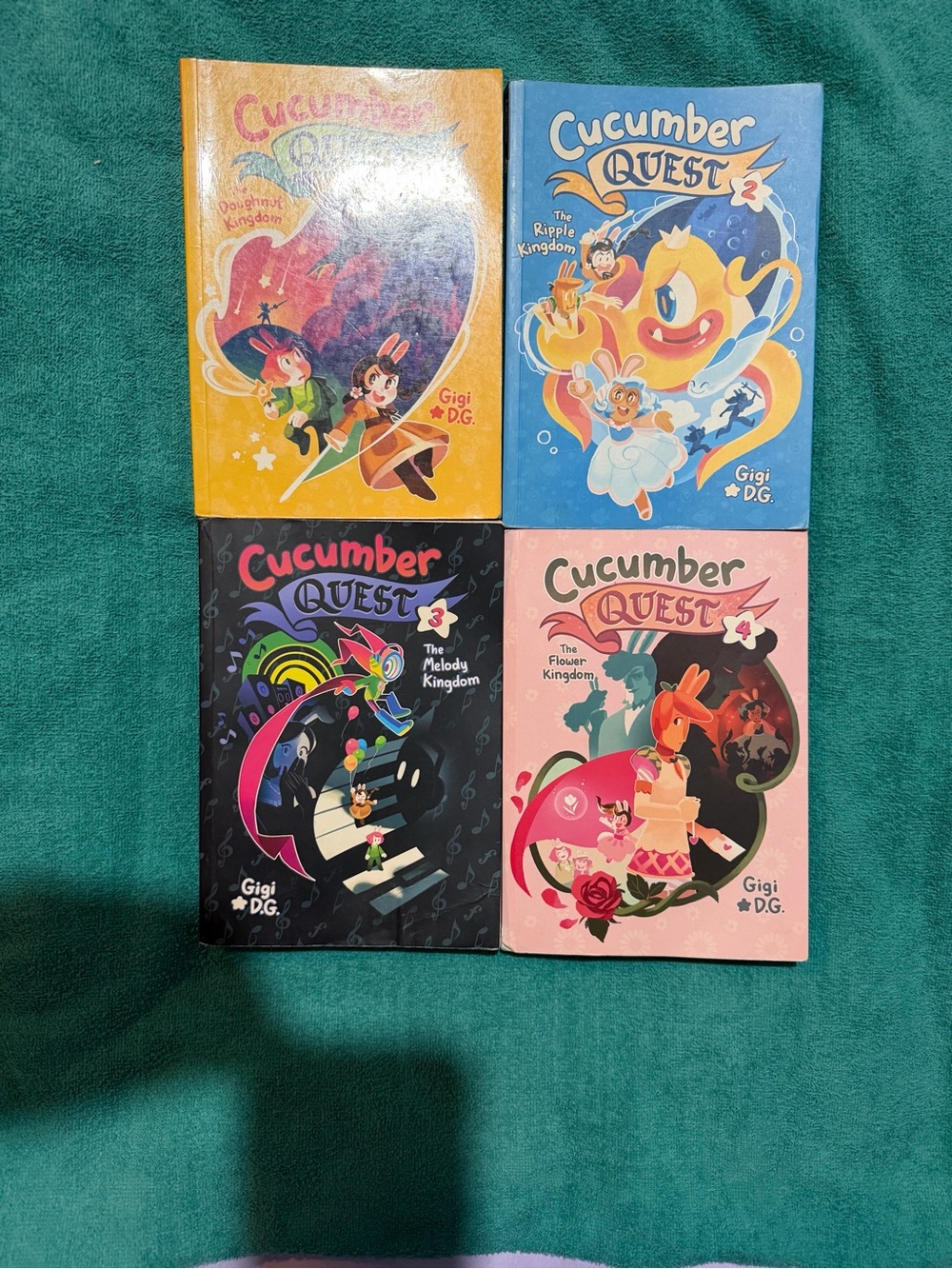 Cucumber Quest Volumes 1-4